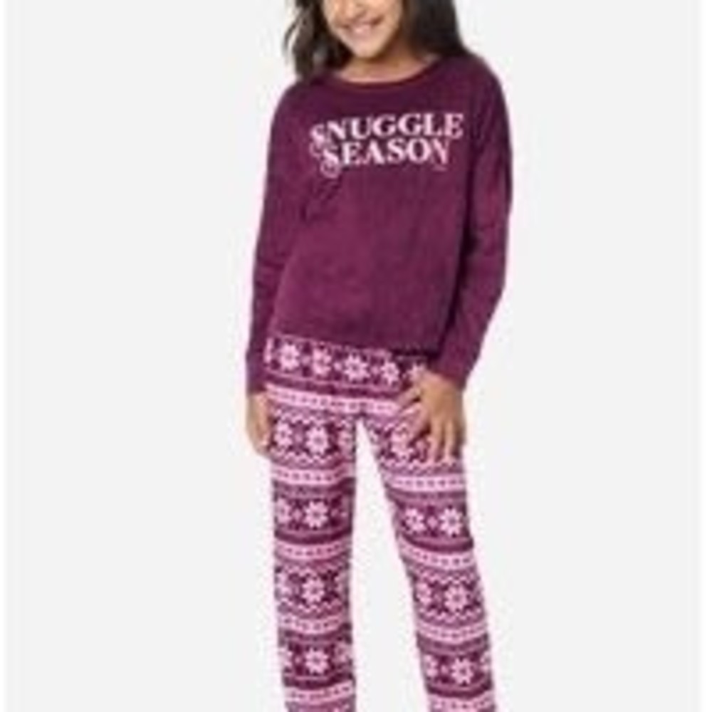Girls Justice size S (7/8) Pajama Set.